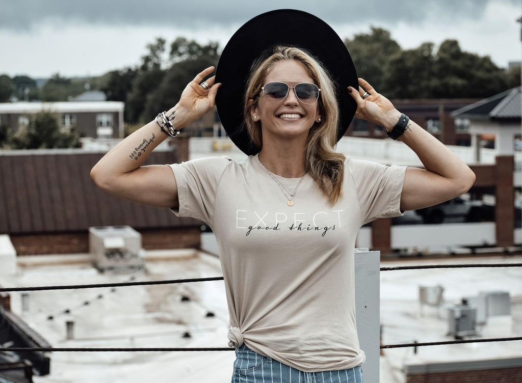 Expect Good Things Tee