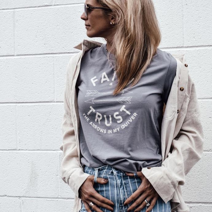 Faith &amp; Trust Tee